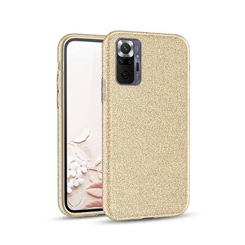 Husa compatibila cu Xiaomi Redmi Note 10 Pro / 10 Pro Max shiny Auriu Husa compatibila cu Xiaomi Redmi Note 10 Pro / 10 Pro Max shiny Auriu