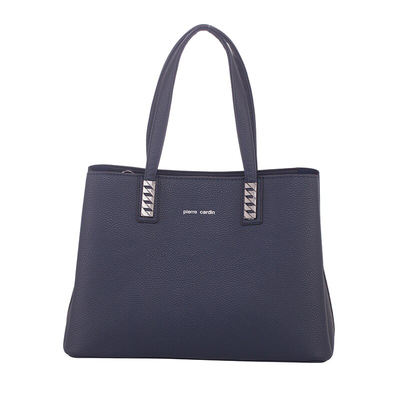 Geanta din piele ecologica - Pierre Cardin, PCL2473E, 34х24х13cm, Bleumarin