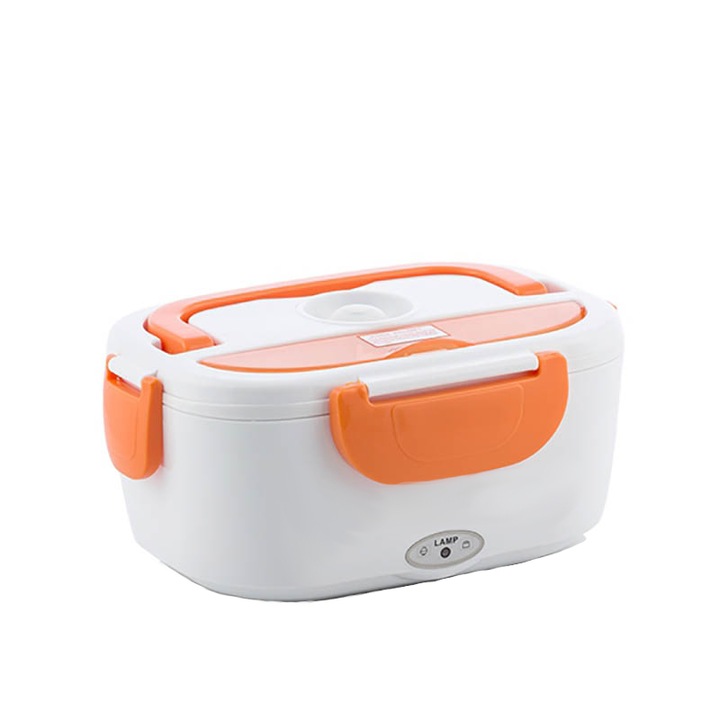 Електрическа кутия за обяд Real, 2 режима на работа, 1.5L, Бял