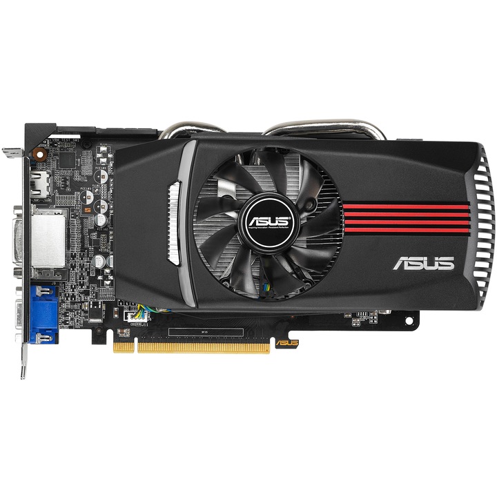 Placa video Asus NVIDIA GeForce GTX 650 DircetCU, 1024MB, GDDR5, 128bit, HDMI, 2x DVI, VGA