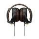 Casti audio cu banda Sony MDRXB600N, Tip DJ, Negru/Maro