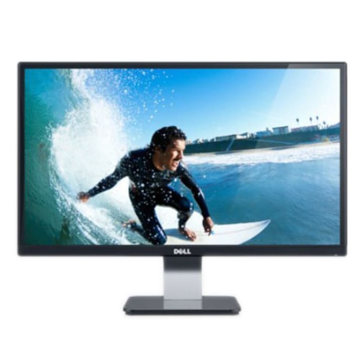Monitor LED IPS Dell 21.5'' Slim, Wide, Full HD, HDMI, Negru, S2240L