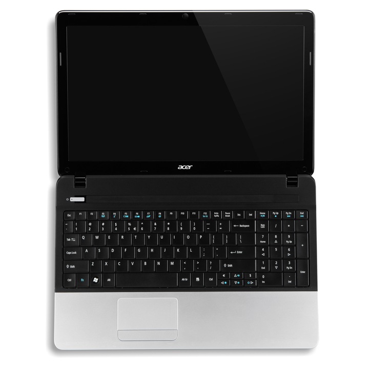 Laptop Acer Aspire E1-571G-33114G50Mnks cu procesor Intel® Core™ i3-3110M 2.40GHz, Ivy Bridge, 4GB, 500GB, nVidia GeForce 710M 2GB, Linux, Glossy Black