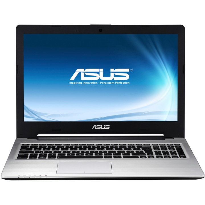 Laptop Asus K56CM-XX039H cu procesor Intel® Core™ i7-3517U 1.90GHz, Ivy Bridge, 4GB, 500GB, nVidia GeForce GT 635M 2GB, Microsoft Windows 8, Black