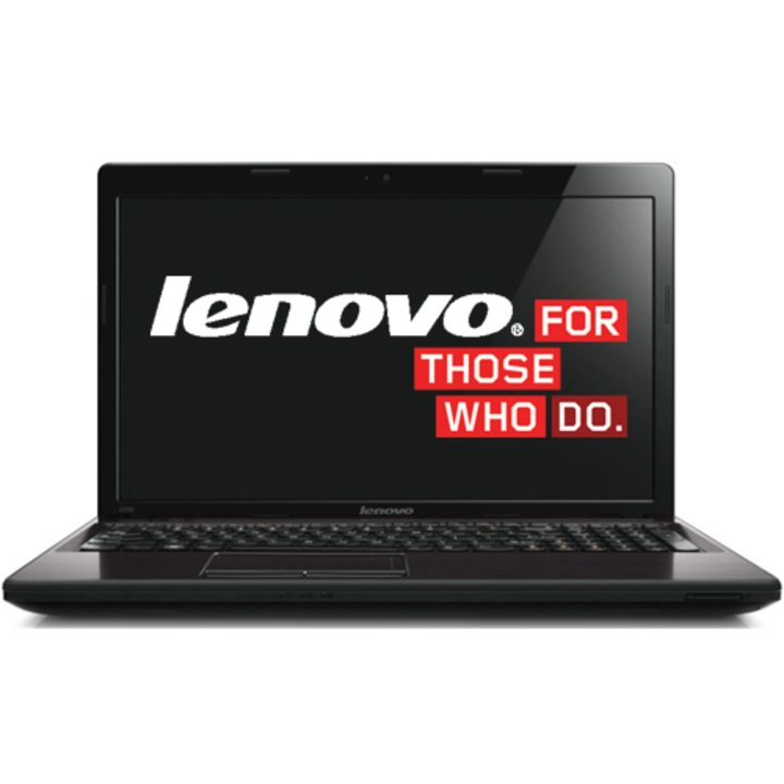 Laptop Lenovo G580 cu procesor Intel® Core™ i3-3110M 2.40GHz, Ivy Bridge, 4GB, 1TB, nVidia GeForce GT 630M 2GB, FreeDOS, Maron Inchis