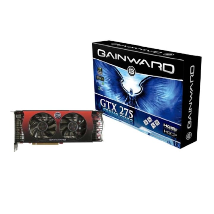 Placa video Gainward nVidia GeForce GTX 260 GS, 896MB, GDDR3, 448bit, SLI,  PCI-E