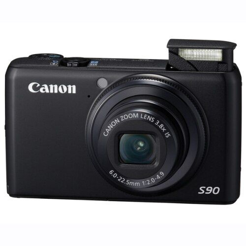Canon powershot パワーショット s90 コンデジ ブラック Aparat foto digital Canon PowerShot S90, 10MP - eMAG.ro