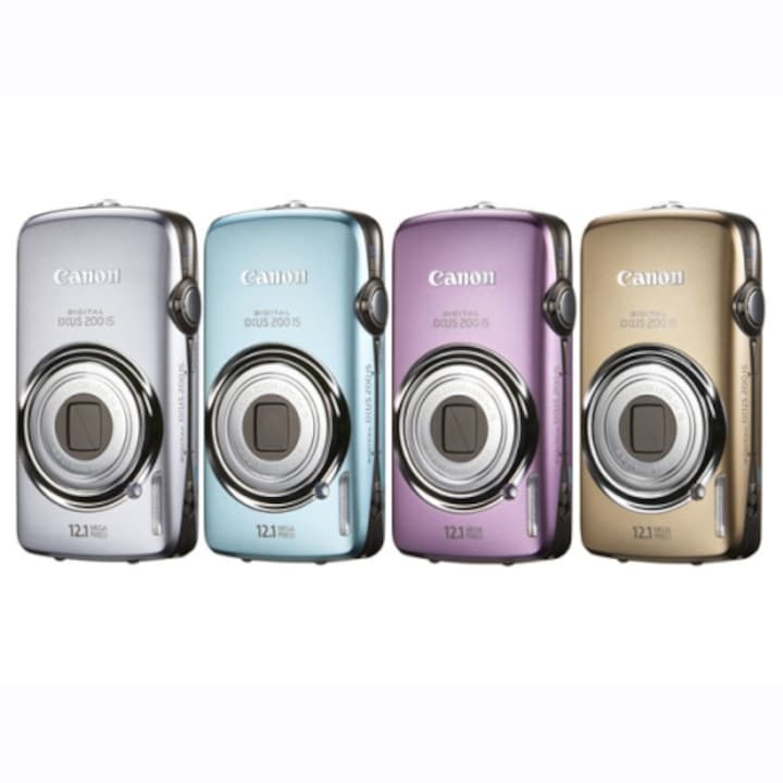 Aparat foto digital Canon Digital IXUS 200 IS, Purple