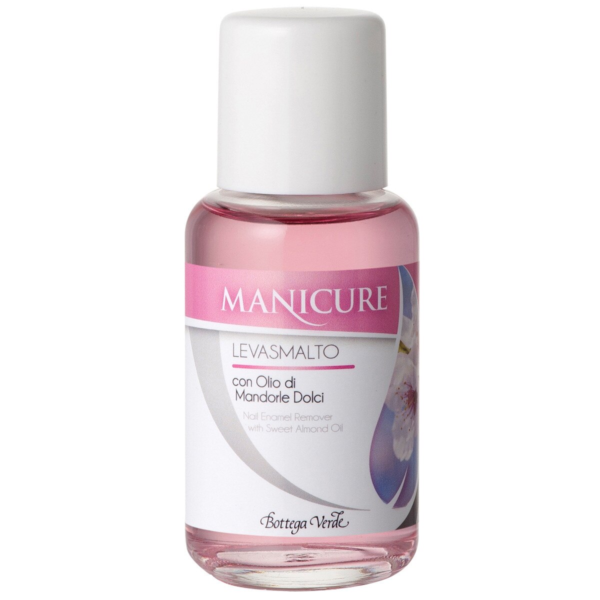 Dizolvant cu acetona, cu ulei de migdale dulci - Manicure (50 ML), Bottega Verde