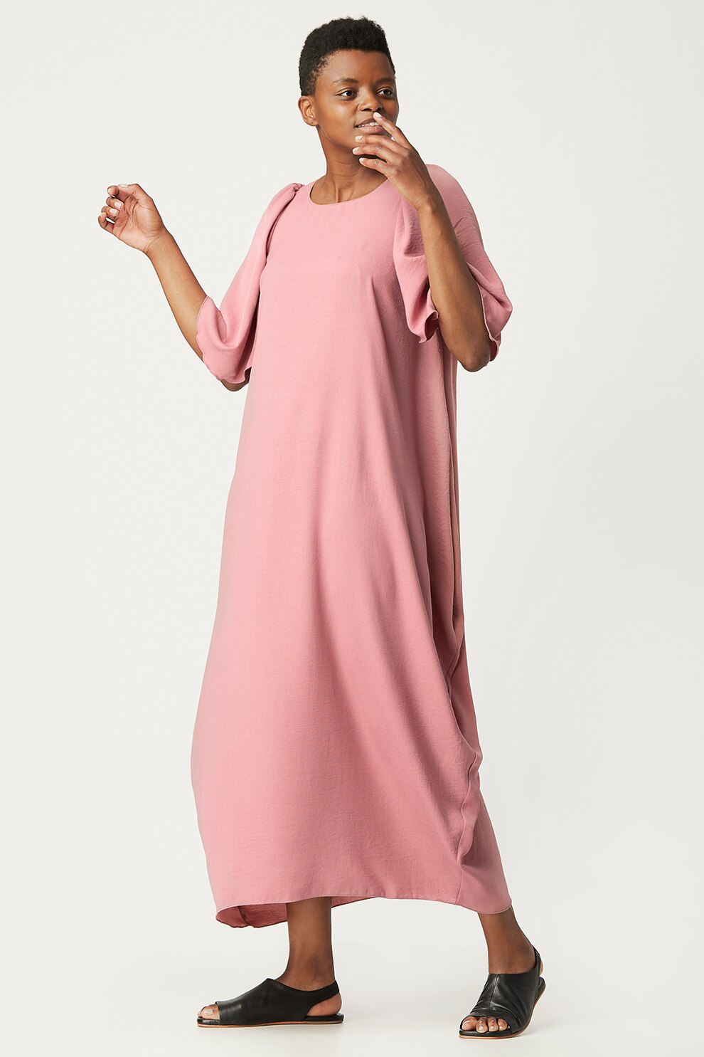 Antonia M, Rochie maxi lejera, Roz