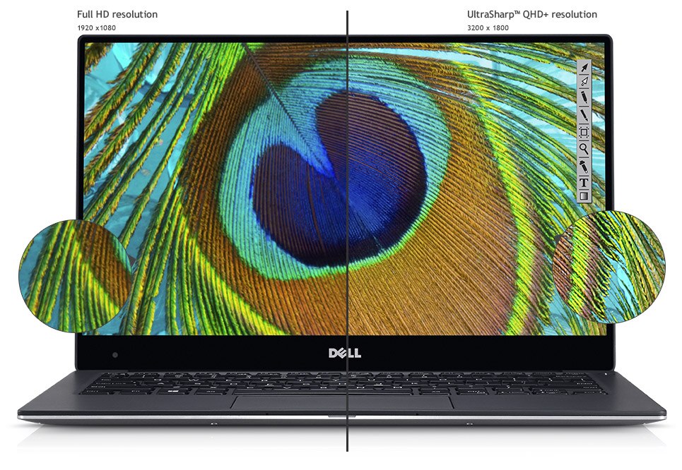Ultrabook Dell XPS 9350 cu procesor Intel® Core™ i7-6560U 2.20GHz