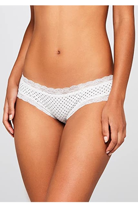 Bikini pentru femei, Find, Bumbac, Alb, 3XL INTL