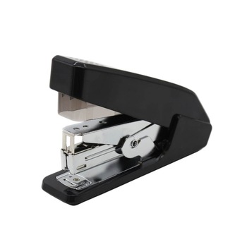 Capsator Hartie Deli E467 Effortless Half Strip, Capse 24/6 si 26/6, 25 Coli, Metal, Negru Capsator Hartie Deli E467 Effortless Half Strip, Capse 24/6 si 26/6, 25 Coli, Metal, Negru