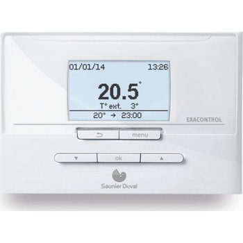 Termostat electronic pentru reglarea temperaturii SD Exacontrol E7 , Alb Termostat electronic pentru reglarea temperaturii SD Exacontrol E7 , Alb