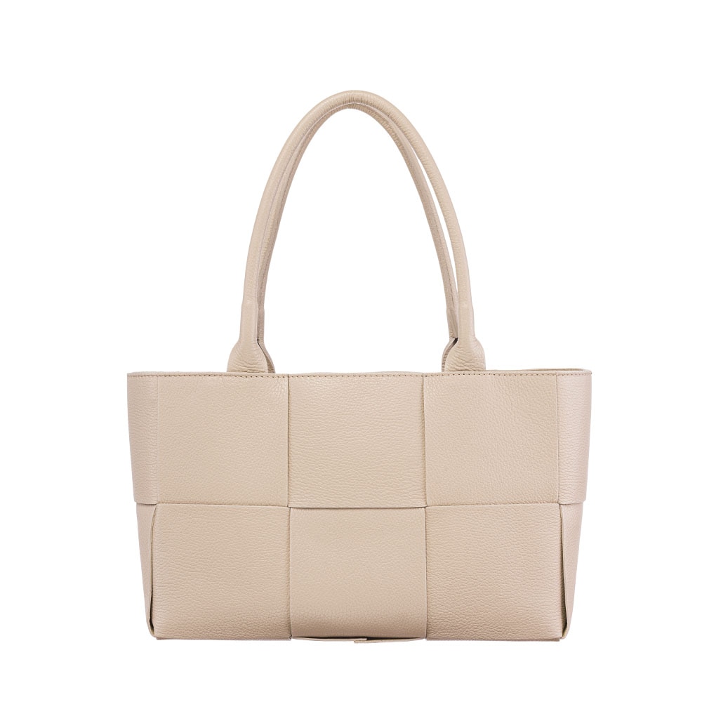 Geanta dama, piele, Toro Nero, Nadine taupe