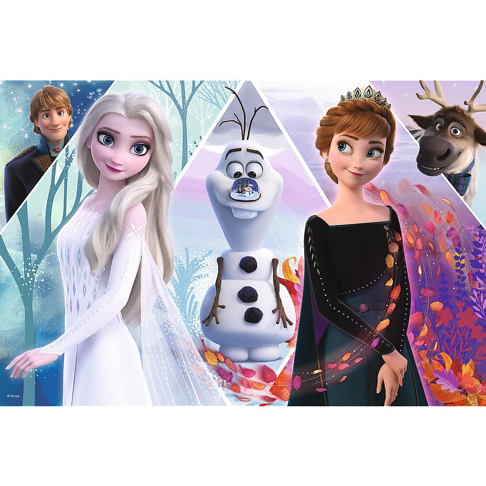 Puzzle Trefl - Disney Frozen II, Taramul Incantator, 100 piese - eMAG.ro