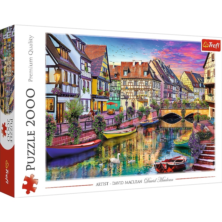 Comprar Puzzle Trefl Madeira Lugares Famosos da França de 1000 pe