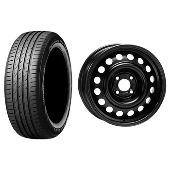 Roata completa Renault Clio B janta otel ALCAR 6530, 4x100, 14 inch si anvelopa vara Nexen N'blue HD Plus 175/65R14 82T Roata completa Renault Clio B janta otel ALCAR 6530, 4x100, 14 inch si anvelopa vara Nexen N'blue HD Plus 175/65R14 82T