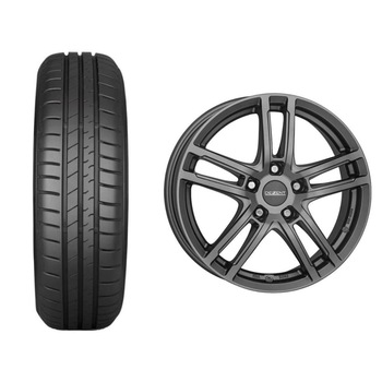 Roata completa Dacia Duster janta aliaj Dezent TZ graphite 5x114.3, 16 inch si anvelopa vara Falken SN110 215/65R16 98H Roata completa Dacia Duster janta aliaj Dezent TZ graphite 5x114.3, 16 inch si anvelopa vara Falken SN110 215/65R16 98H