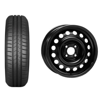 Roata completa Renault Clio B janta otel ALCAR 6530, 4x100, 14 inch si anvelopa vara Falken SN110 175/65R14 82T Roata completa Renault Clio B janta otel ALCAR 6530, 4x100, 14 inch si anvelopa vara Falken SN110 175/65R14 82T