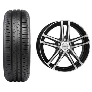 Roata completa Renault Megane RFB janta aliaj Dezent TZ dark 5x114.3, 16 inch si anvelopa vara Falken Ziex ZE310EC 205/55R16 91V si Senzor presiune ALCAR Roata completa Renault Megane RFB janta aliaj Dezent TZ dark 5x114.3, 16 inch si anvelopa vara Falken Ziex ZE310EC 205/55R16 91V si Senzor presiune ALCAR
