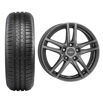 Roata completa Toyota Corolla janta aliaj Dezent TZ graphite 5x114.3, 16 inch si anvelopa vara Falken Ziex ZE310EC 205/55R16 91V si Senzor presiune ALCAR Roata completa Toyota Corolla janta aliaj Dezent TZ graphite 5x114.3, 16 inch si anvelopa vara Falken Ziex ZE310EC 205/55R16 91V si Senzor presiune ALCAR