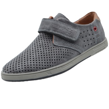 Pantofi ortopedici pentru baieti Bessky B8005-3, Gri 54742 Pantofi ortopedici pentru baieti Bessky B8005-3, Gri 54742