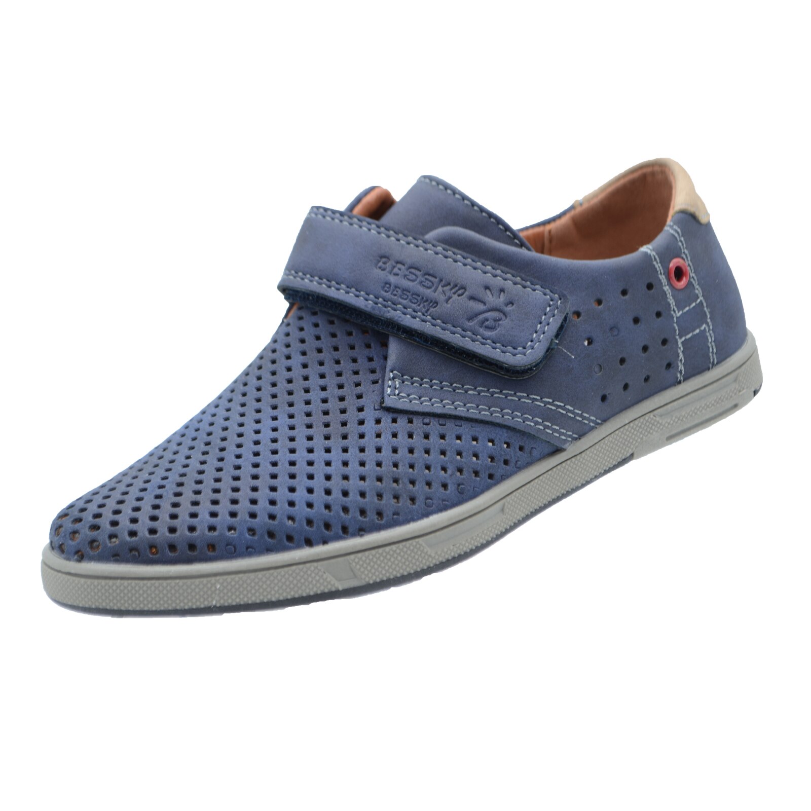 Pantofi ortopedici pentru baieti Bessky B8005-1, Bleumarin 54952