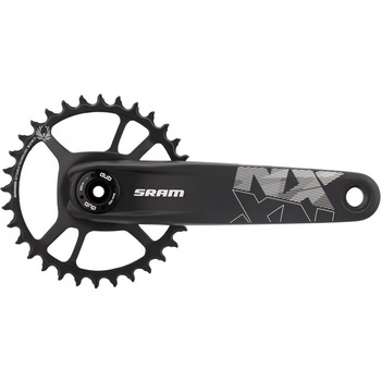 Angrenaj Pedalier Sram Nx Eagle Dub - Brat 170 Mm, 1 x 11/12 Viteze, 32T, Negru Angrenaj Pedalier Sram Nx Eagle Dub - Brat 170 Mm, 1 x 11/12 Viteze, 32T, Negru
