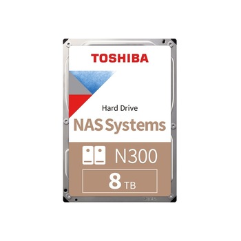 Hard Disk Toshiba N300, 8TB, NAS, 256MB, SATA 6.0Gb/s, 7200rpm, HDWG180UZSVA Hard Disk Toshiba N300, 8TB, NAS, 256MB, SATA 6.0Gb/s, 7200rpm, HDWG180UZSVA