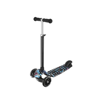 Trotineta copii, Zola®,cu 3 roti, inaltime reglabila, blue/dark, roti cu leduri, greutate maxima suportata 60 kg Trotineta copii, Zola®,cu 3 roti, inaltime reglabila, blue/dark, roti cu leduri, greutate maxima suportata 60 kg