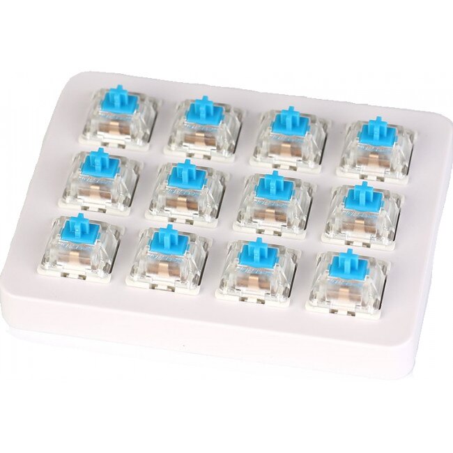 Set switch-uri pentru tastaturi mecanice Keychron Gateron Blue Switch 12 buc