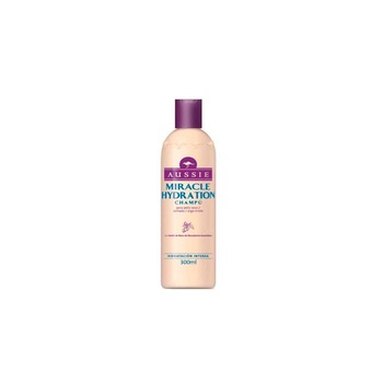 Sampon pentru par deshidratat, Aussie Miracle Hydration, 300 ml Sampon pentru par deshidratat, Aussie Miracle Hydration, 300 ml