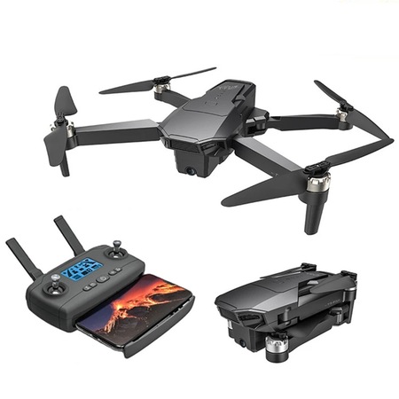 Drona SLX KF107 4K GPS, buton de Return To Home, camera 4K HD ESC cu transmisie live pe telefon, capacitate baterie 7.4V 3000 mAh, autonomie zbor ~ 25 de minute - eMAG.ro