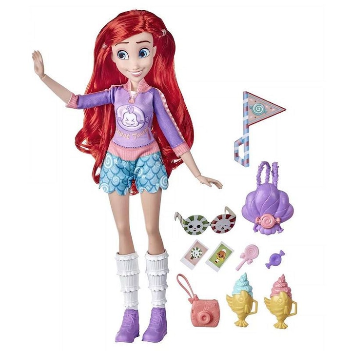 Hasbro 633784 Disney Princess: Comfy Squad Ariel kényelmes szettben - Hasbro