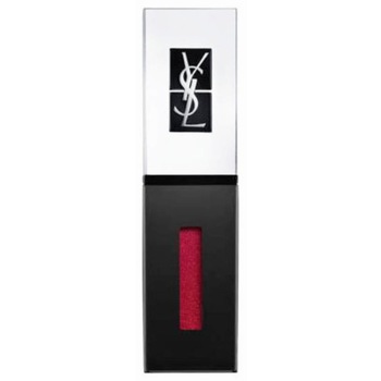 Ruj Yves Saint Laurent Rouge Pur Couture Vernis A Levres The Holographics No-502 Electric Burgundy 6 Ml