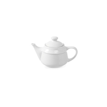Ceainic Fine Dine Bianco 500 ml, Alb, Portelan Ceainic Fine Dine Bianco 500 ml, Alb, Portelan