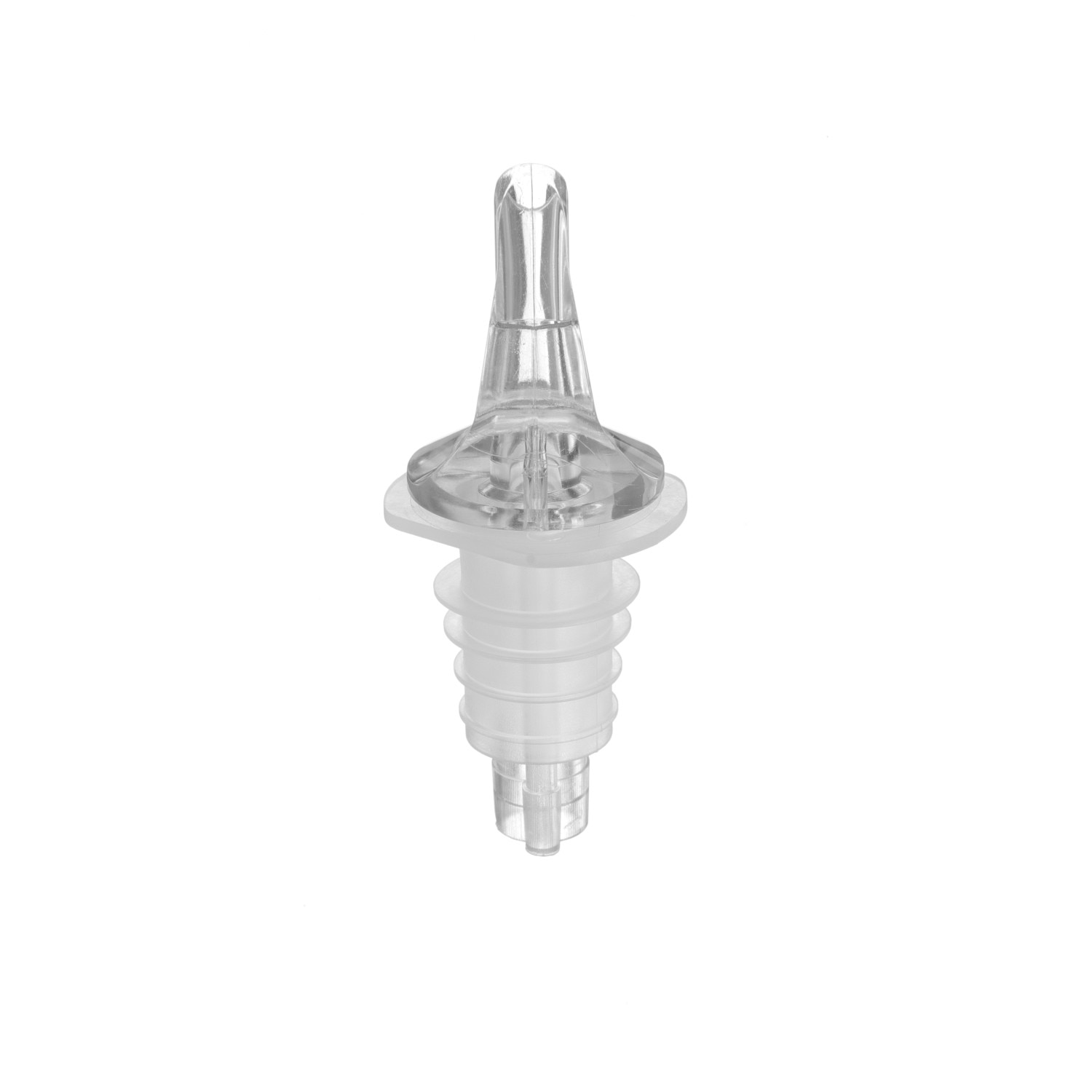 Set 4 picuratoare free flow transparent, Hendi, plastic EVA