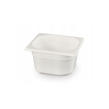 Tava gastronorm GN 1/6 din policarbonat, Hendi, 1 litru, 176x162x65(h)mm rezistenta la temperaturi -40 pana la 110 C Tava gastronorm GN 1/6 din policarbonat, Hendi, 1 litru, 176x162x65(h)mm rezistenta la temperaturi -40 pana la 110 C