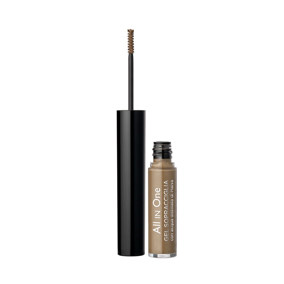 Mascara pentru sprancene cu efect de umplere, maro, Bottega Verde