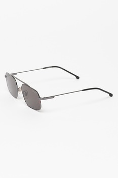 Carrera, Ochelari de soare patrati, Gri hematit, 52-17-135 Standard Carrera, Ochelari de soare patrati, Gri hematit, 52-17-135 Standard