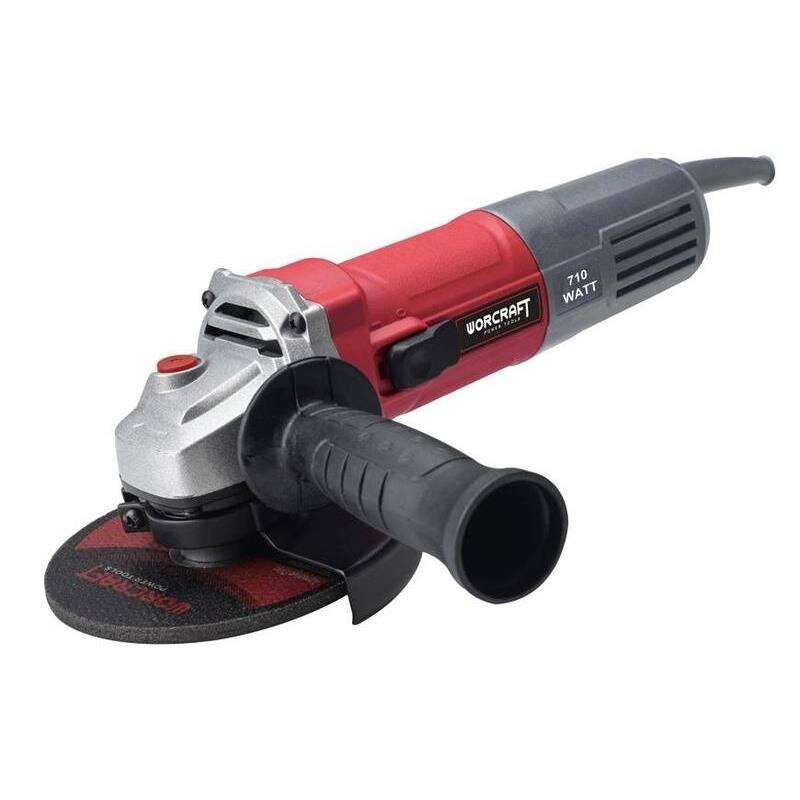 Polizor unghiular, 125 mm, 710 W, WORCRAFT