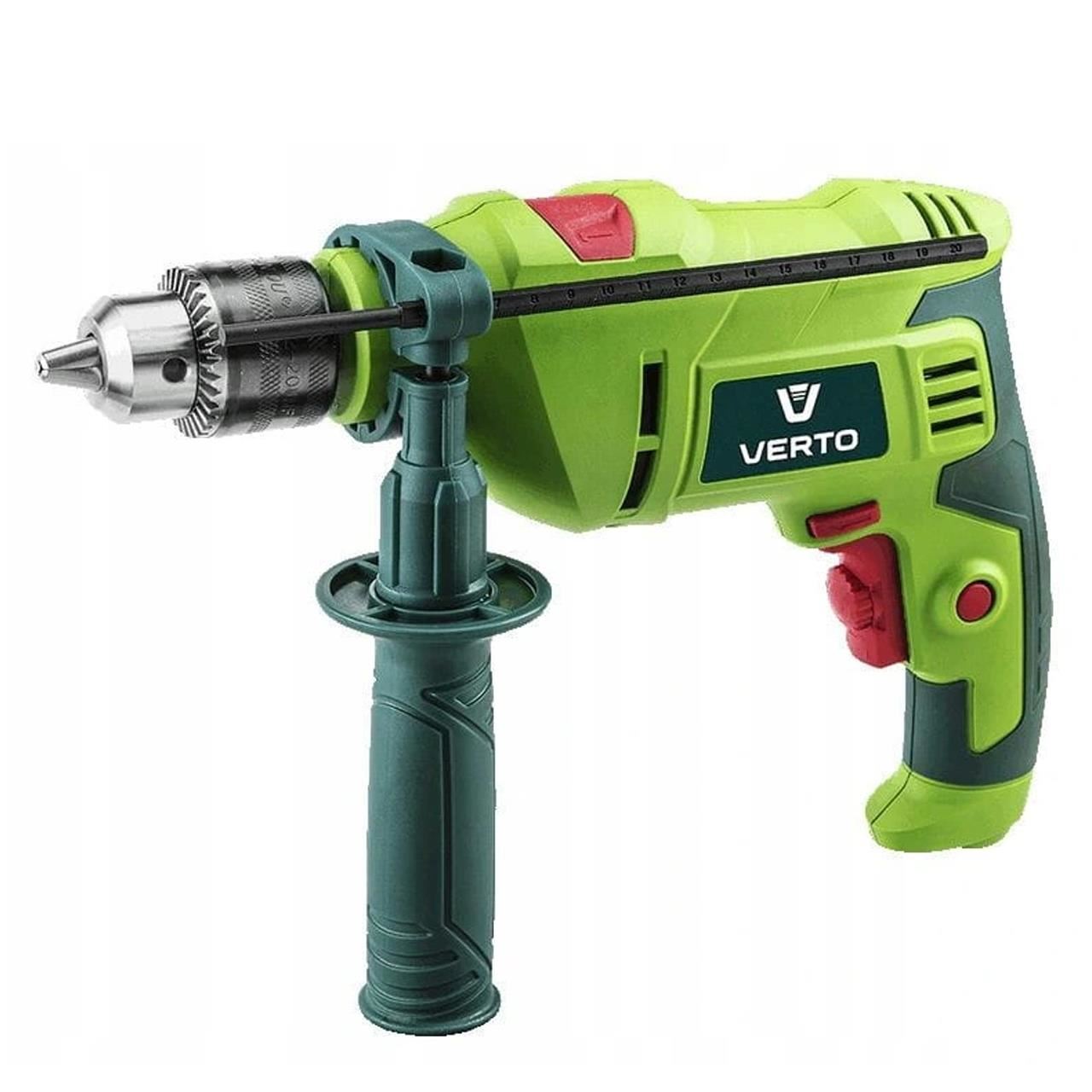 Masina de gaurit (bormasina) 600 W cu percutie, Verto