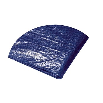 Prelata impermeabila rotunda cu inele, diametru 3.6 m, PE, 120 g/mp Prelata impermeabila rotunda cu inele, diametru 3.6 m, PE, 120 g/mp