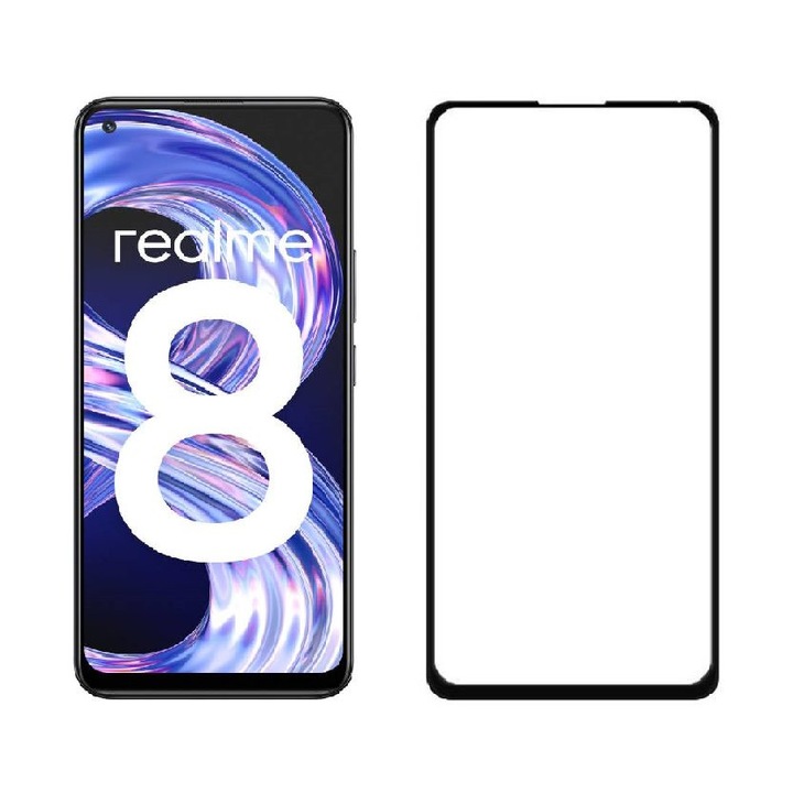 Smart Kerámia védőfólia, Realme 8/8 Pro-hoz, Full Face