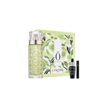 Set pentru femei Lacome, Apa de parfum 125 ml, Genifique 25 ml, Mascara Set pentru femei Lacome, Apa de parfum 125 ml, Genifique 25 ml, Mascara