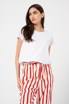 LTB, Tricou lejer cu decolteu rotund, Alb LTB, Tricou lejer cu decolteu rotund, Alb