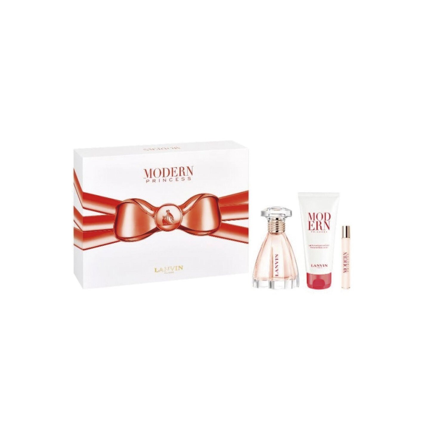 Set pentru femei Lanvin, Modern Princess, Apa de parfum 90 ml, Lotiune de corp, Miniatura