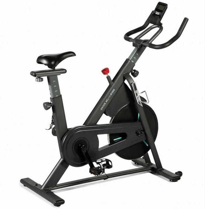 Spinning kerékpár OVICX Q100C, lendkerék 6,5 kg, maximális felhasználói súly 110 kg