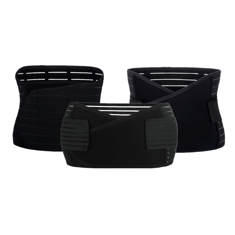 Set 3 centuri post-natale pentru abdomen, 3003, Negru